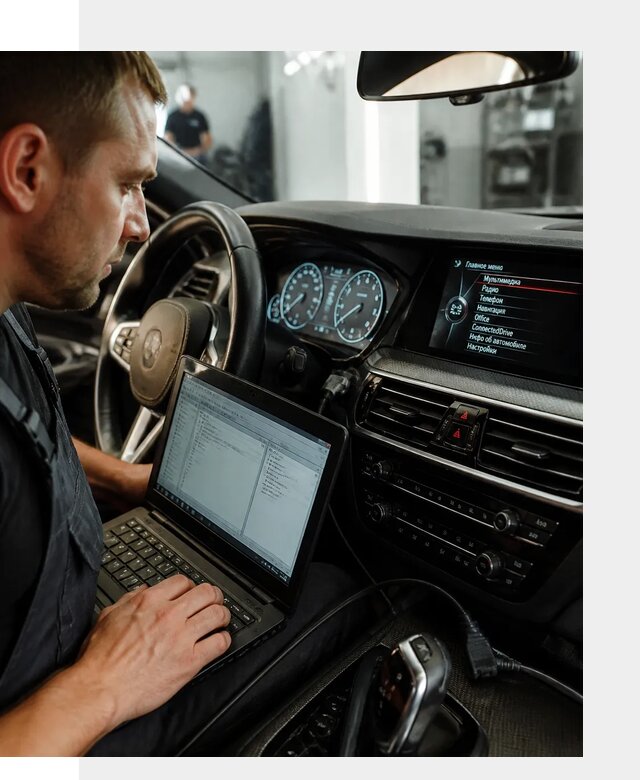 Русификация приборной панели BMW для авто в Великих Луке от компании
