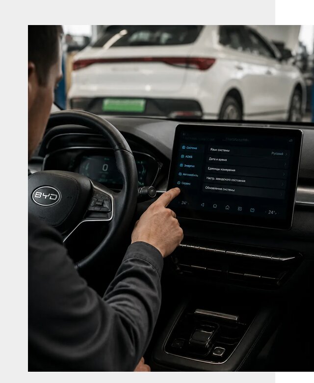 Русификация BYD E2 в Великих Луке от 15402 р. | ФастМобиль-Вкл под ключ