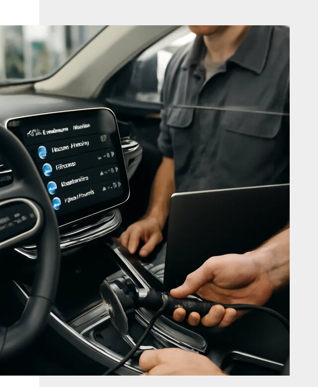 Установка приложений Geely для мультимедиа автомобиля в Великих Луке