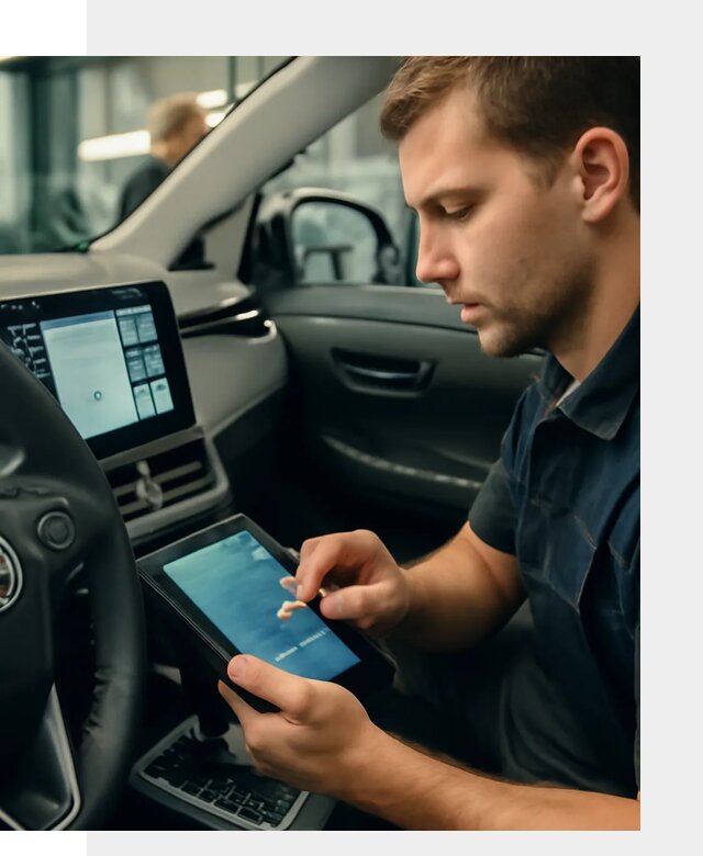 Установка приложений Toyota на мультимедиа в Великих Луке
